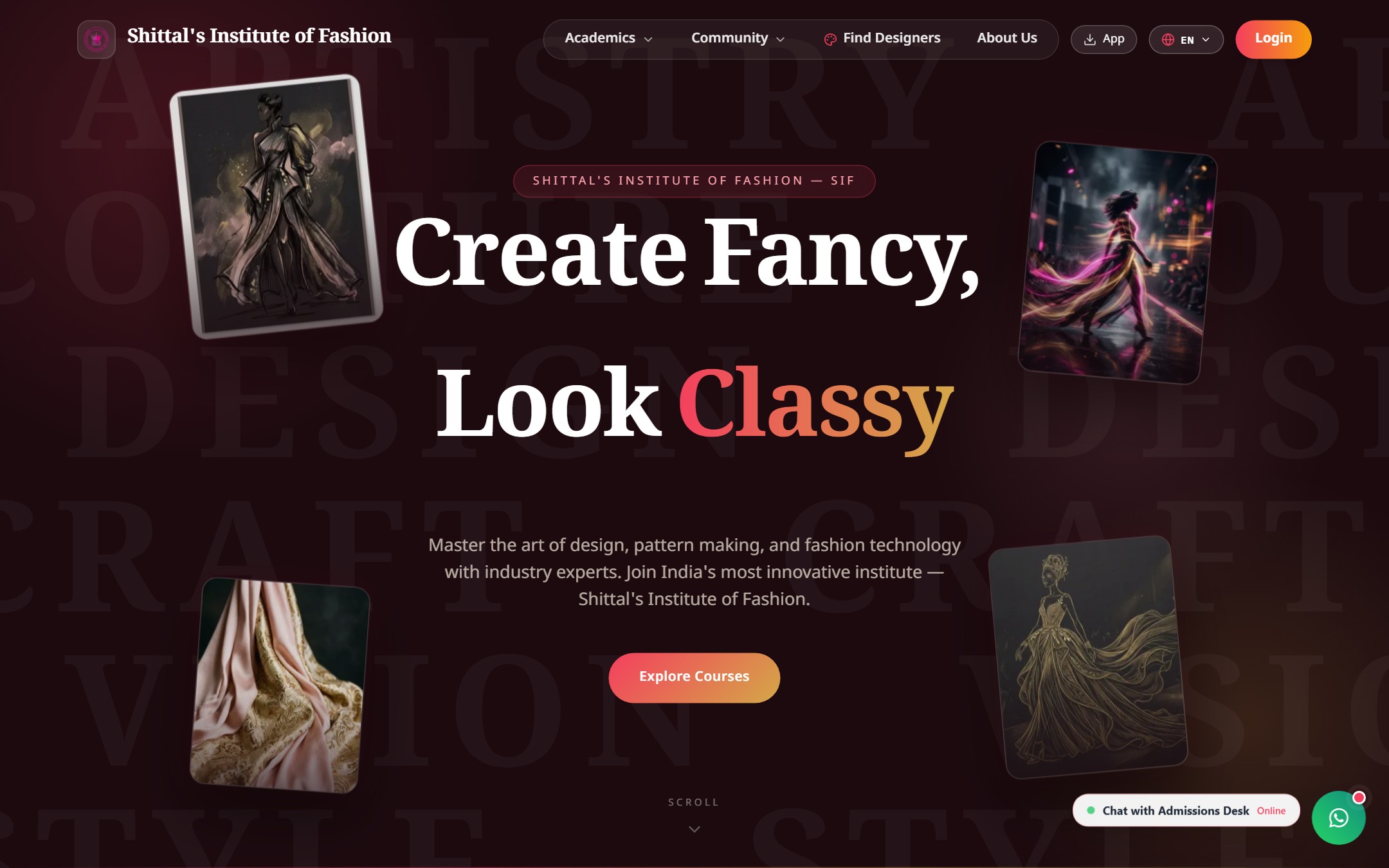 SIF Legacy — Shittal's Institute of Fashion